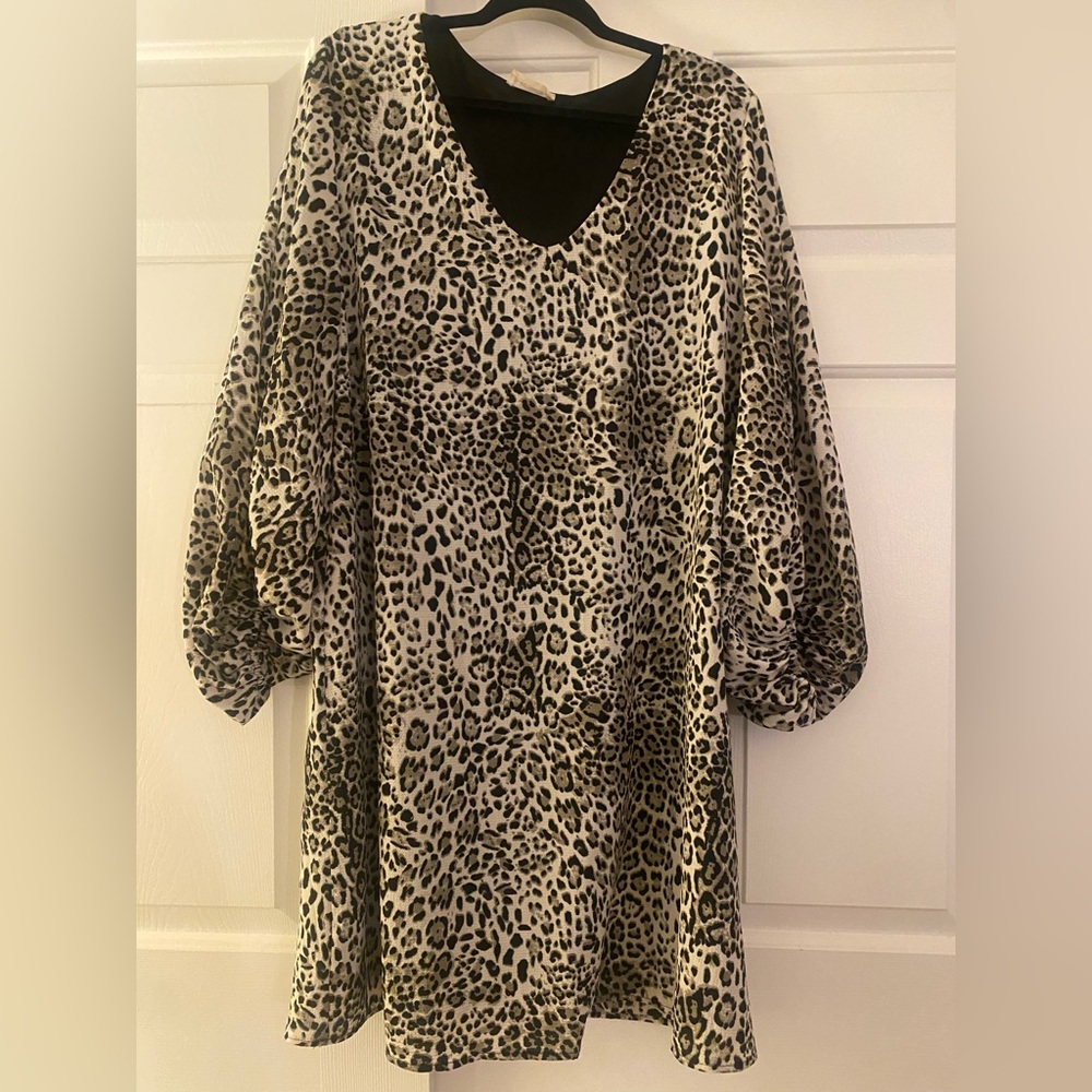 Chic Soul Cheetah Print dress size 1X